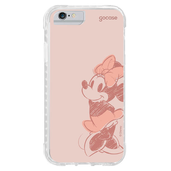 Capinha para celular Mickey & Amigos - Minnie Rose
