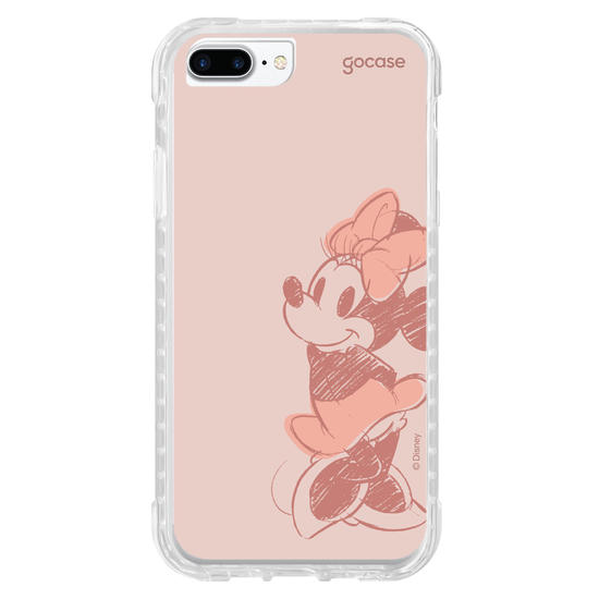 Capinha para celular Mickey & Amigos - Minnie Rose