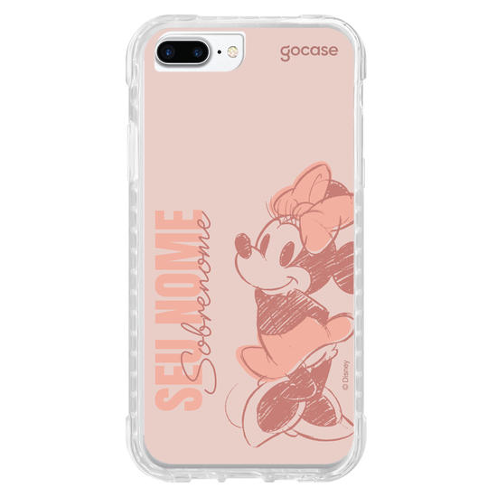 Capinha para celular Mickey & Amigos - Minnie Rose