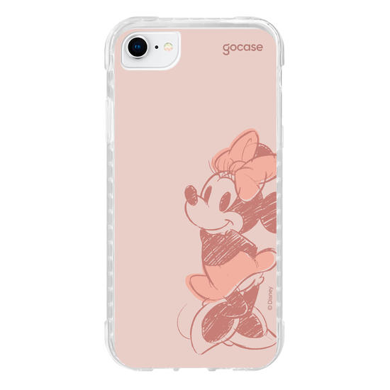 Capinha para celular Mickey & Amigos - Minnie Rose