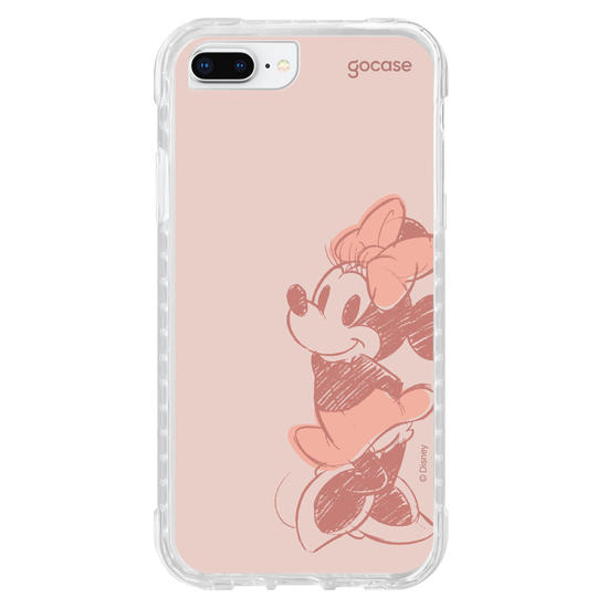 Capinha para celular Mickey & Amigos - Minnie Rose
