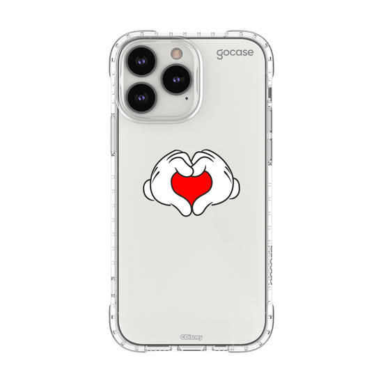 Capinha para celular  Mickey & Amigos - Mãos de Coração