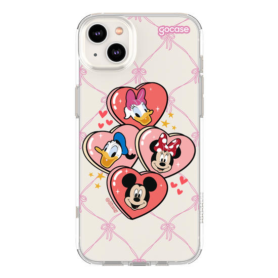 Capinha para celular  Mickey & Amigos - Heart Candy