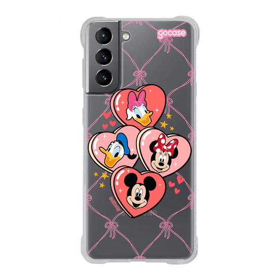 Capinha para celular  Mickey & Amigos - Heart Candy