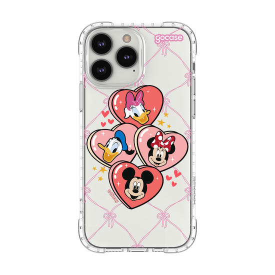Capinha para celular  Mickey & Amigos - Heart Candy