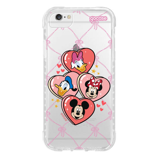 Capinha para celular  Mickey & Amigos - Heart Candy