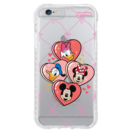 Capinha para celular  Mickey & Amigos - Heart Candy