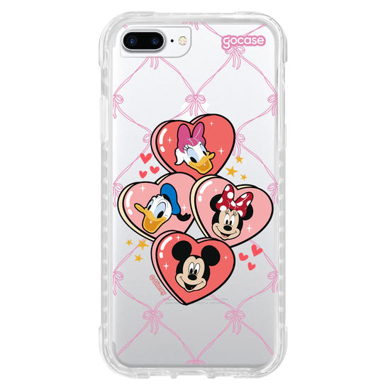 Capinha para celular  Mickey & Amigos - Heart Candy