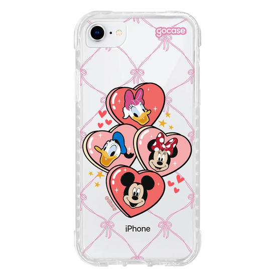 Capinha para celular  Mickey & Amigos - Heart Candy