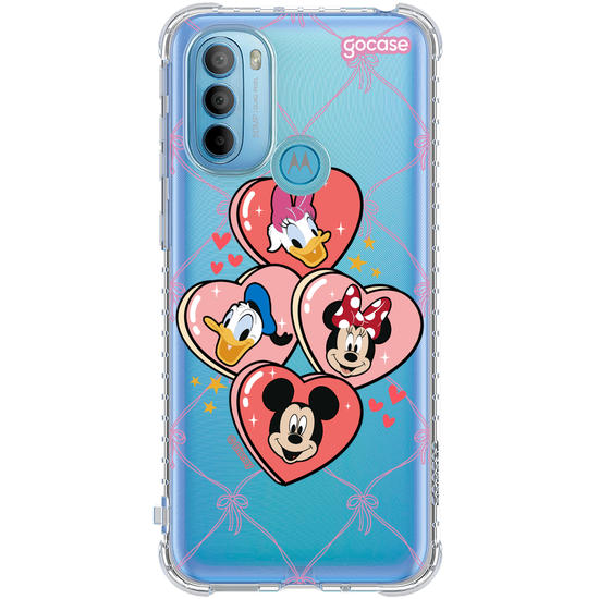 Capinha para celular  Mickey & Amigos - Heart Candy