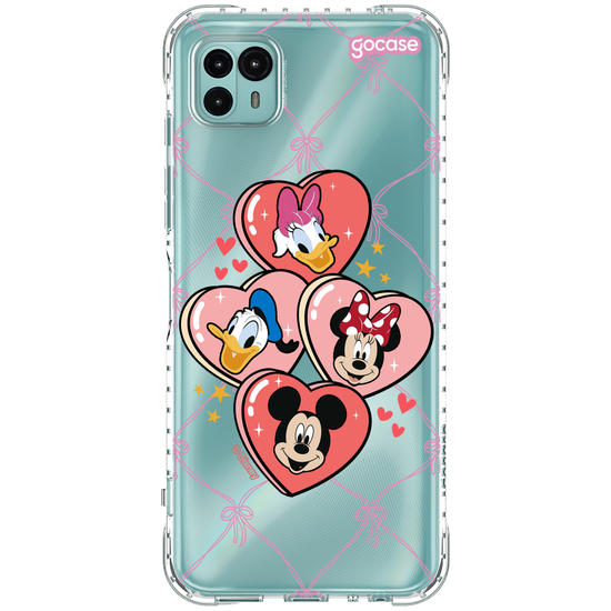 Capinha para celular  Mickey & Amigos - Heart Candy