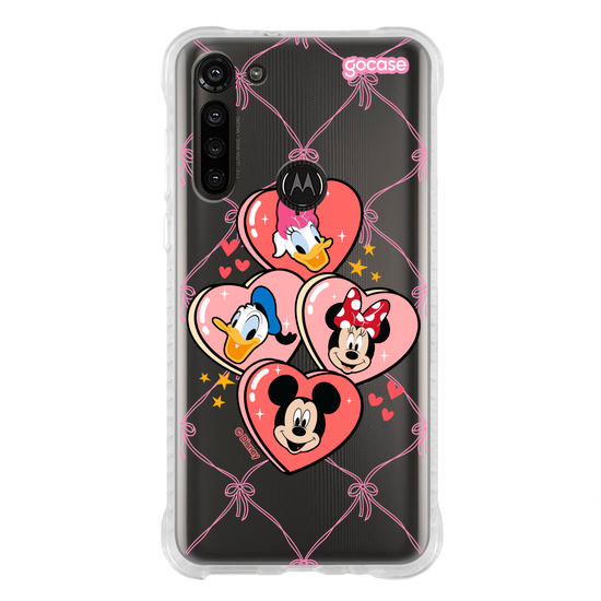 Capinha para celular  Mickey & Amigos - Heart Candy