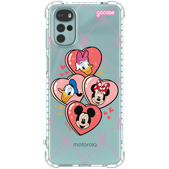 Capinha para celular  Mickey & Amigos - Heart Candy