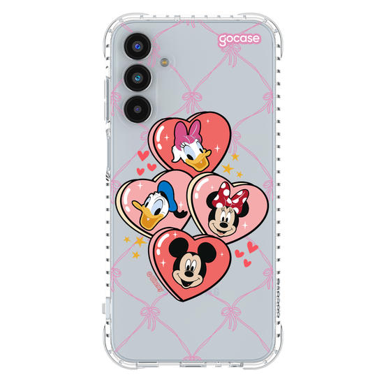 Capinha para celular  Mickey & Amigos - Heart Candy
