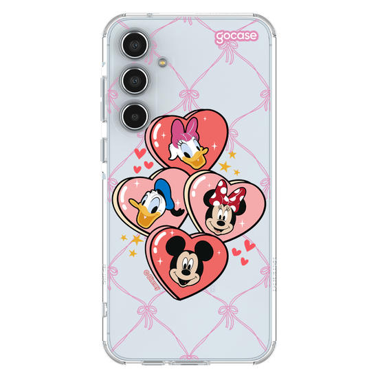 Capinha para celular  Mickey & Amigos - Heart Candy