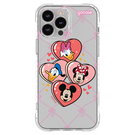 Capinha para celular  Mickey & Amigos - Heart Candy