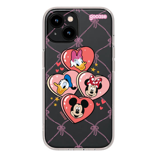 Capinha para celular  Mickey & Amigos - Heart Candy