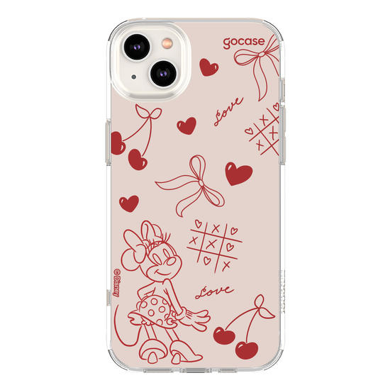 Capinha para celular  Mickey & Amigos - Minnie Mimosa Valentine