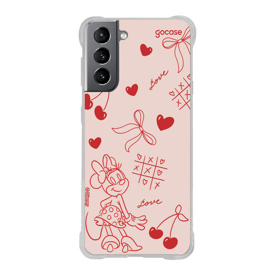 Capinha para celular  Mickey & Amigos - Minnie Mimosa Valentine