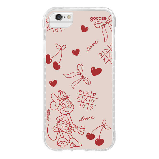 Capinha para celular  Mickey & Amigos - Minnie Mimosa Valentine