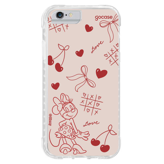 Capinha para celular  Mickey & Amigos - Minnie Mimosa Valentine