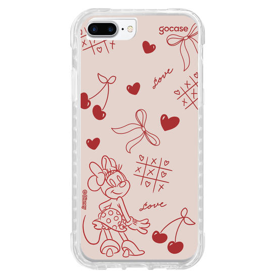 Capinha para celular  Mickey & Amigos - Minnie Mimosa Valentine