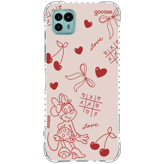 Capinha para celular  Mickey & Amigos - Minnie Mimosa Valentine