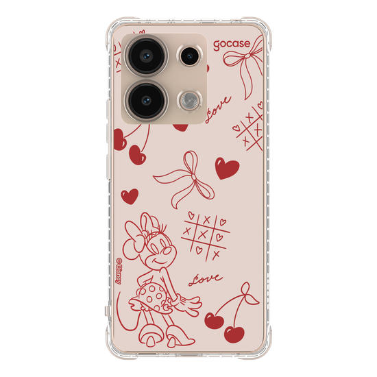Capinha para celular  Mickey & Amigos - Minnie Mimosa Valentine