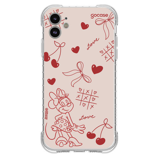 Capinha para celular  Mickey & Amigos - Minnie Mimosa Valentine