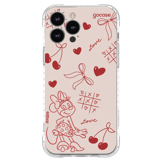 Capinha para celular  Mickey & Amigos - Minnie Mimosa Valentine