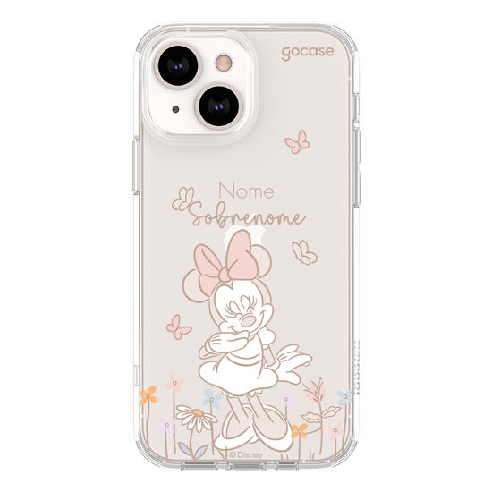 Capinha para celular Mickey & Amigos - Minnie Jardim Encantado