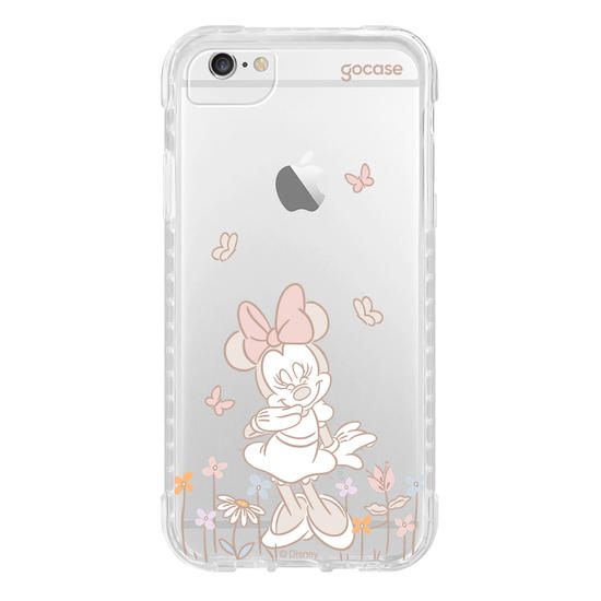 Capinha para celular  Mickey & Amigos - Minnie Jardim Encantado