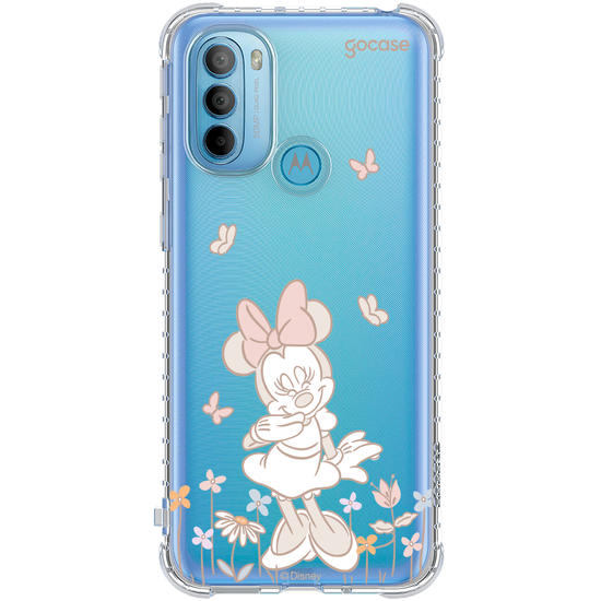 Capinha para celular  Mickey & Amigos - Minnie Jardim Encantado
