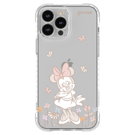 Capinha para celular  Mickey & Amigos - Minnie Jardim Encantado