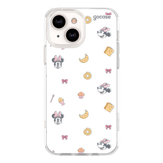 Capinha para celular Mickey & Amigos - Minnie Cute Coffee
