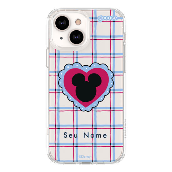 Capinha para celular Mickey & Amigos - Popsocket Xadrez