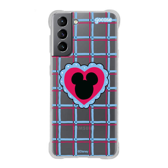 Capinha para celular  Mickey & Amigos - Popsocket Xadrez