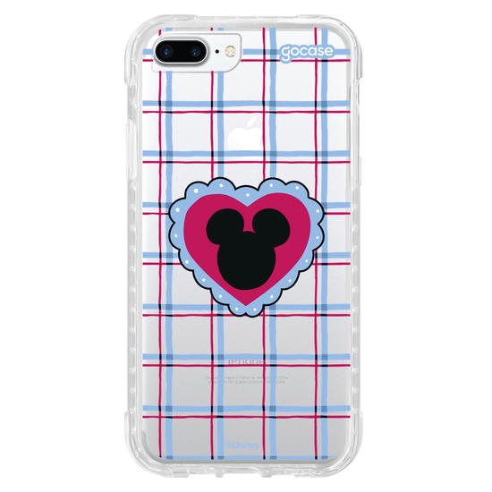 Capinha para celular  Mickey & Amigos - Popsocket Xadrez
