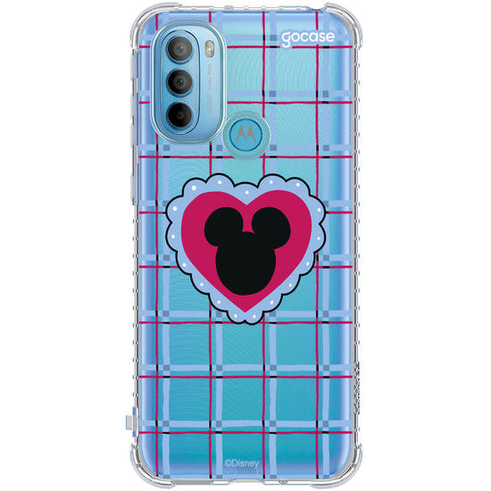 Capinha para celular  Mickey & Amigos - Popsocket Xadrez