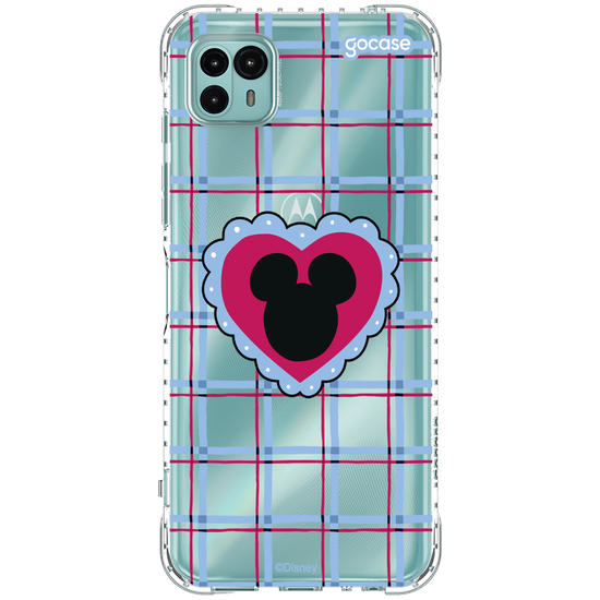 Capinha para celular  Mickey & Amigos - Popsocket Xadrez