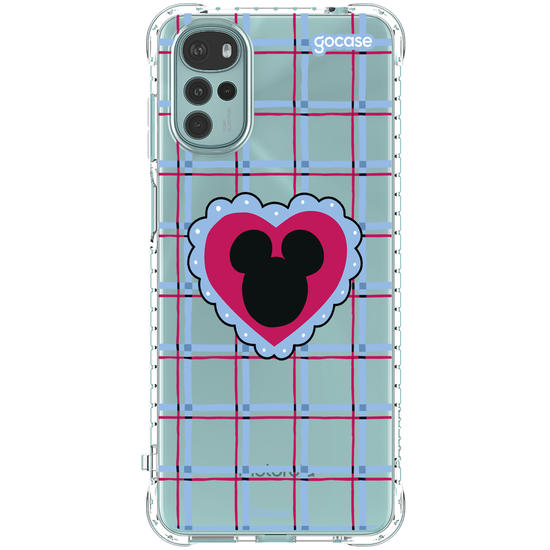 Capinha para celular  Mickey & Amigos - Popsocket Xadrez
