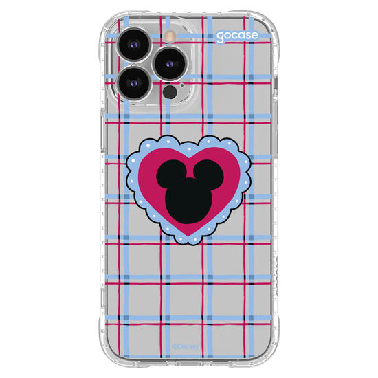 Capinha para celular  Mickey & Amigos - Popsocket Xadrez