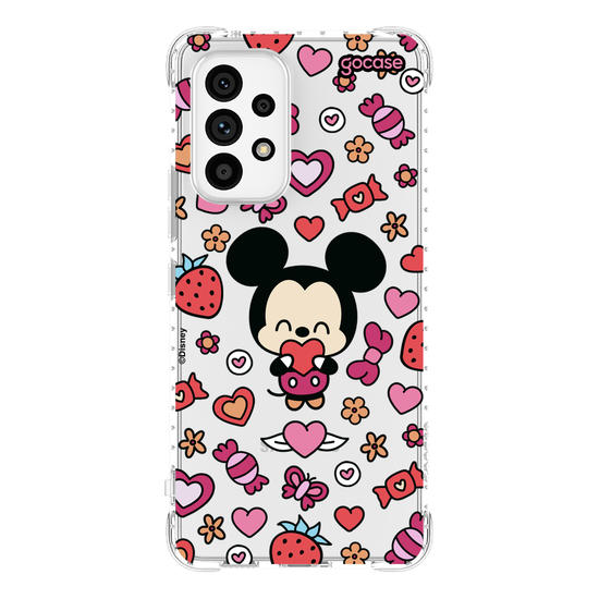 Capinha para celular  Mickey & Amigos - Mickey Romantic & Cute