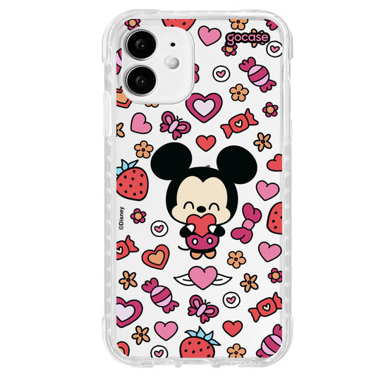Capinha para celular  Mickey & Amigos - Mickey Romantic & Cute
