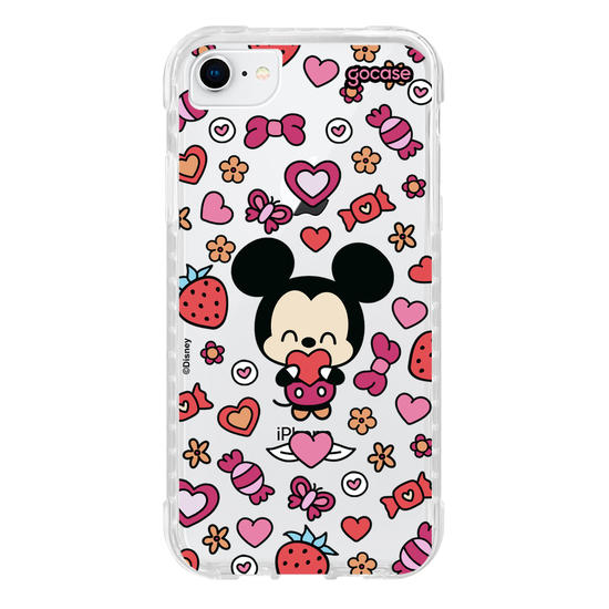 Capinha para celular  Mickey & Amigos - Mickey Romantic & Cute