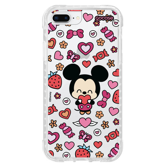 Capinha para celular  Mickey & Amigos - Mickey Romantic & Cute
