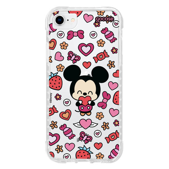 Capinha para celular  Mickey & Amigos - Mickey Romantic & Cute
