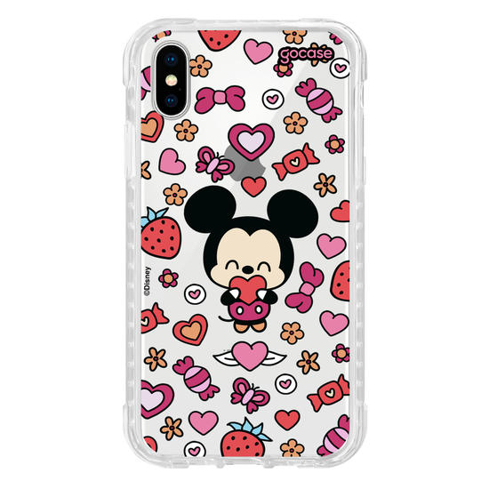 Capinha para celular  Mickey & Amigos - Mickey Romantic & Cute