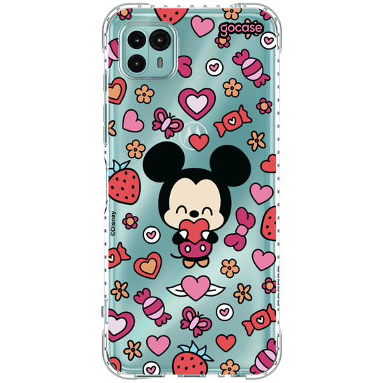 Capinha para celular  Mickey & Amigos - Mickey Romantic & Cute