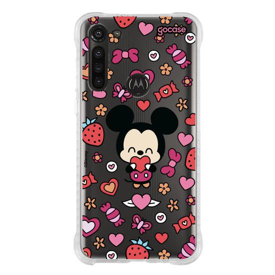 Capinha para celular  Mickey & Amigos - Mickey Romantic & Cute